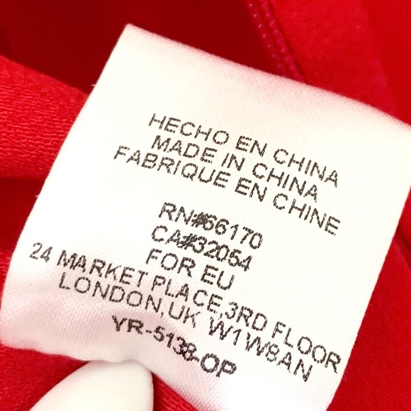 NWT Anthropologie Harlyn Turner Twist Culotte Jumpsuit Red Size Small S - Picture 14 of 15